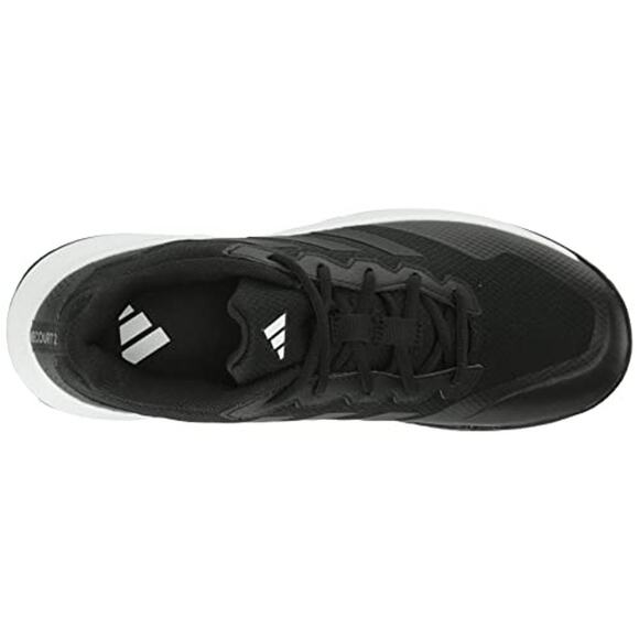 NWT adidas Men\'s Gamecourt 2.0 Tennis Sneaker, Black/Grey-SZ 7 main image 5